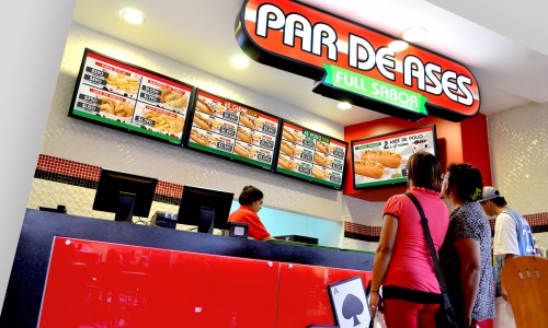 Cartelería Digital / Digital Signage - Par De Ases - Menú board