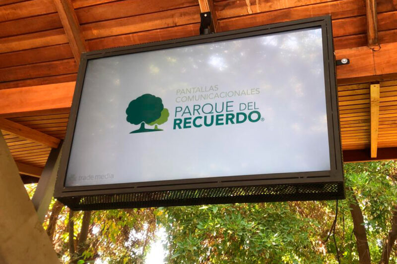 Cartelería Digital / Digital Signage - Parque Del Recuerdo - Monitores informativos