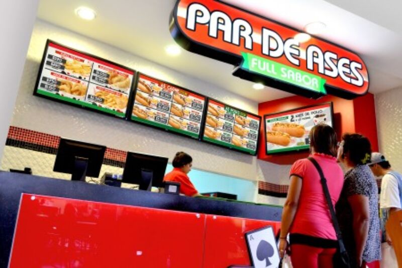 Cartelería Digital / Digital Signage - Par De Ases - Menú board